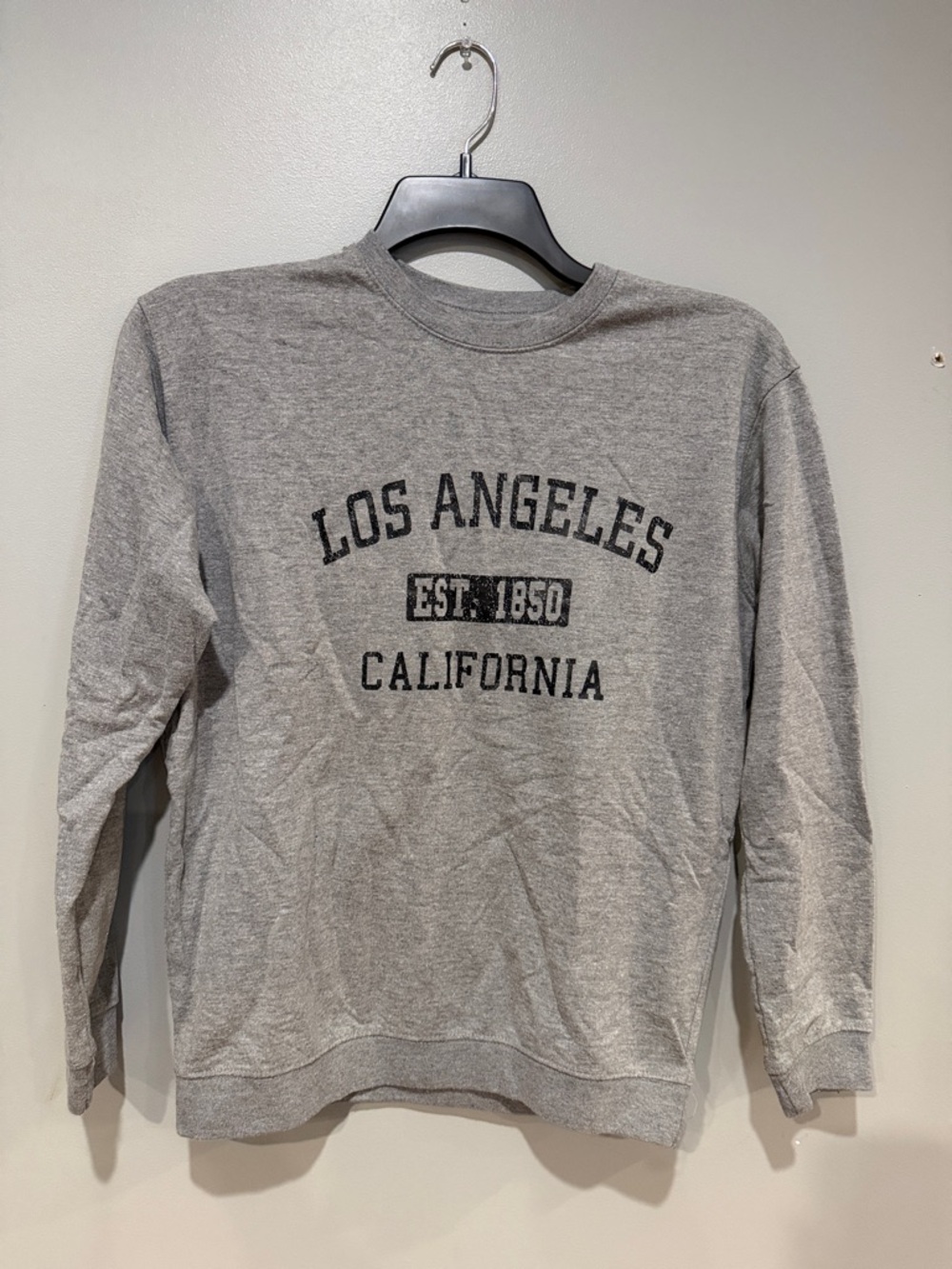 Los Angeles California Grey Crewneck Sweatshirt